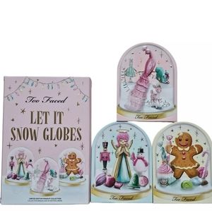 Too Faced Let It Snow Globe Makeup Collection - NO box unused